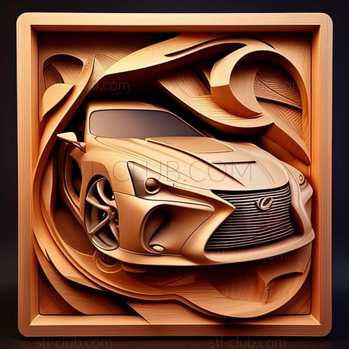 3D мадэль Lexus SC (STL)